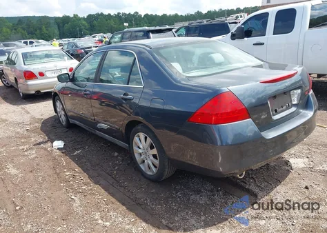 2007 Honda Accord 3.0 Se z USA, uszkodzony, nr VIN 1HGCM66467A046193